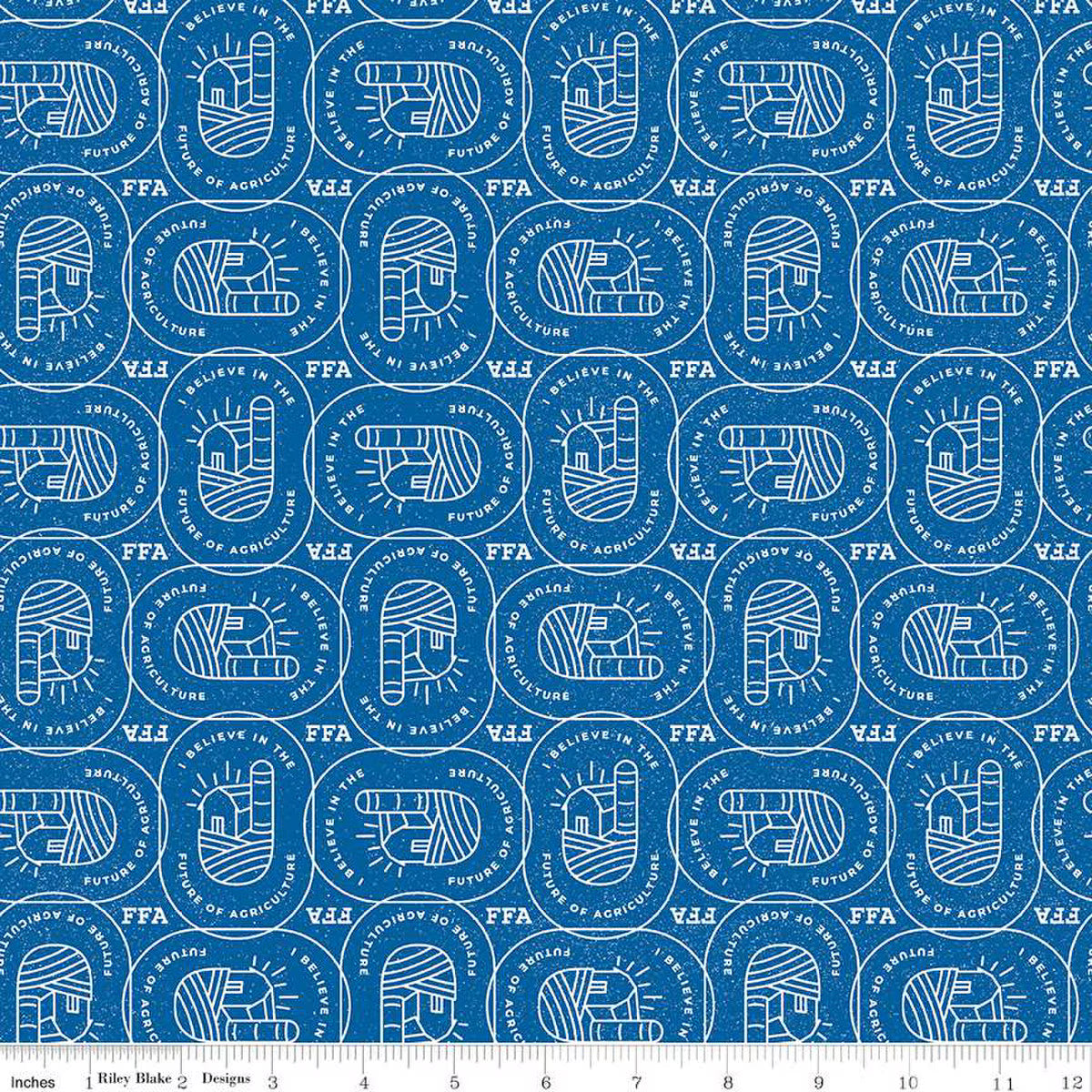 FFA Forever Blue 2 Farm Patch Blue