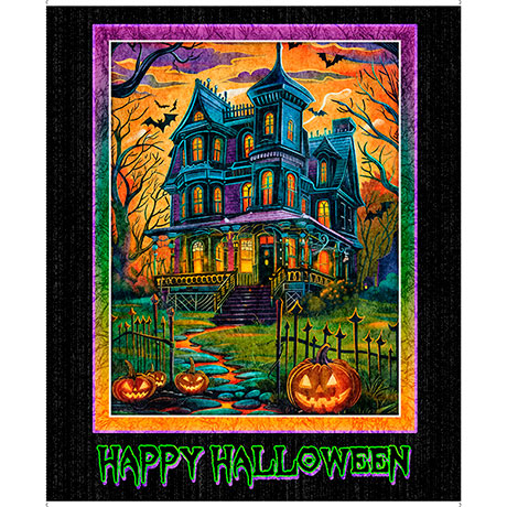 HAPPY HAUNTING HAUNTED MANSION PANEL