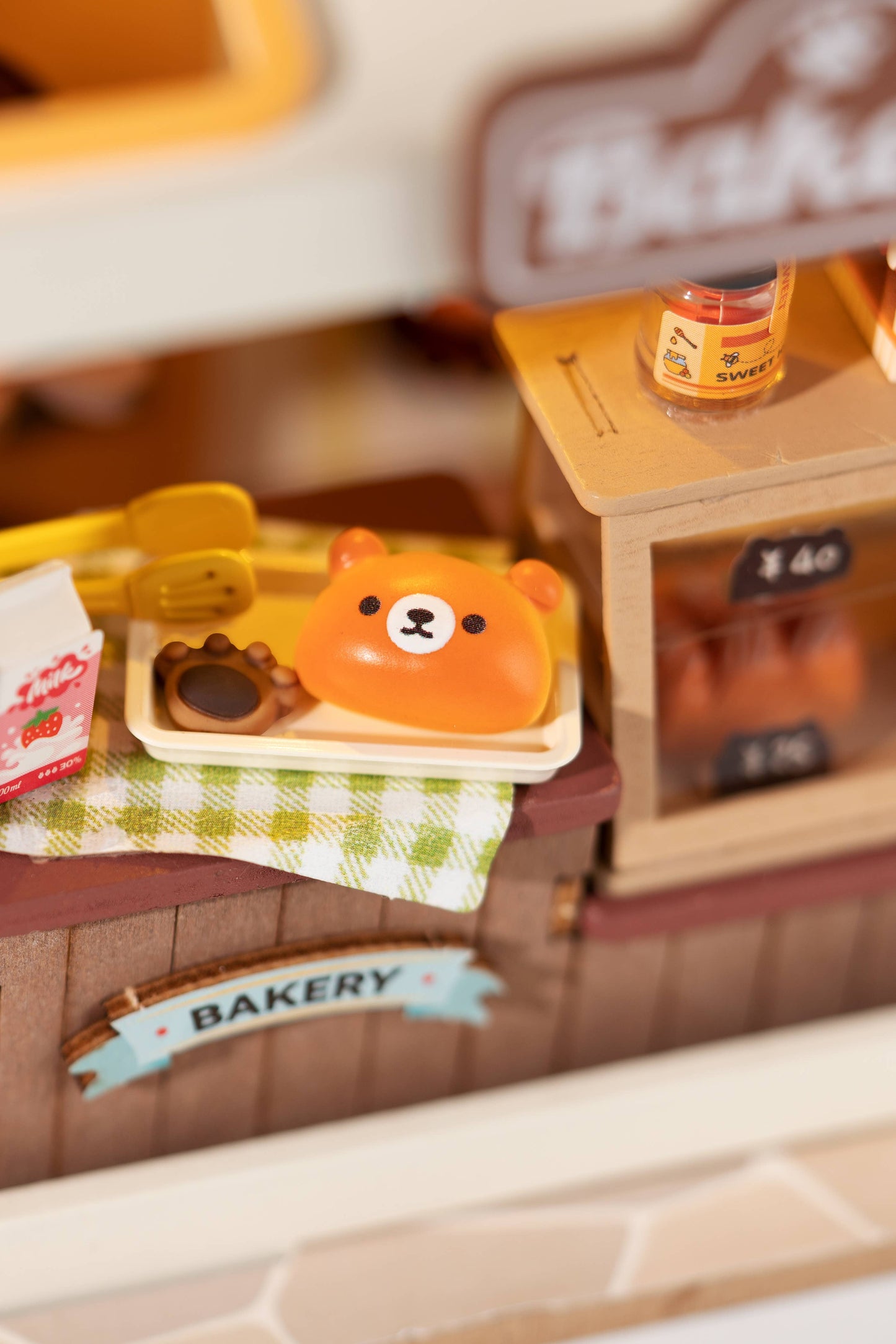 DIY Miniature House Kit: Teddy's Breadbox