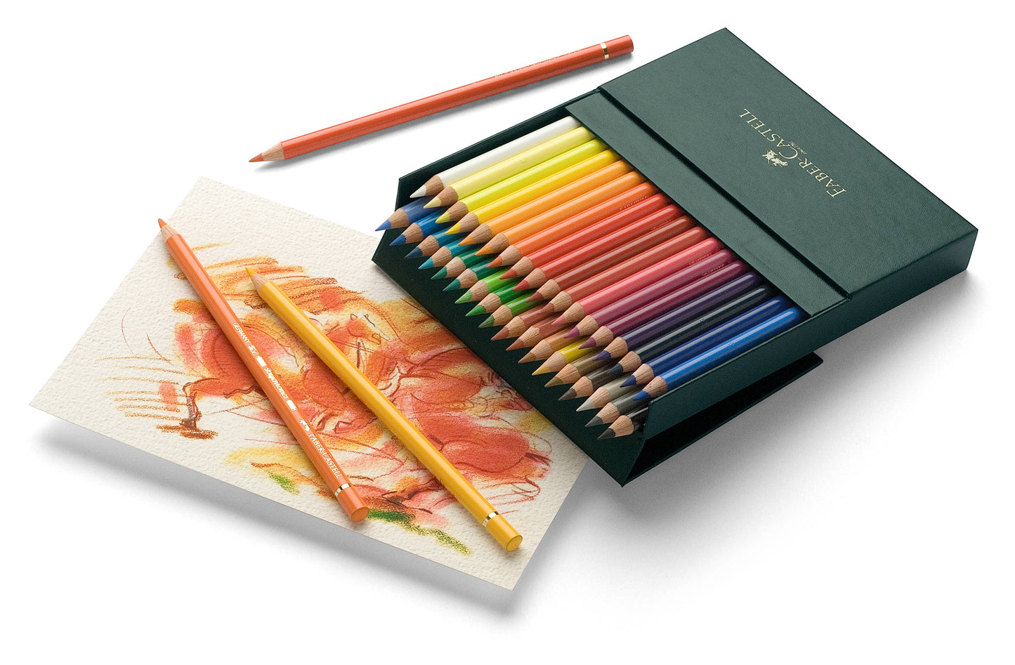 Polychromos Artists' Color Pencils, Gift Box of 36