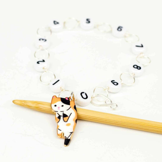 Calico Cat Circle Chain Row Counter