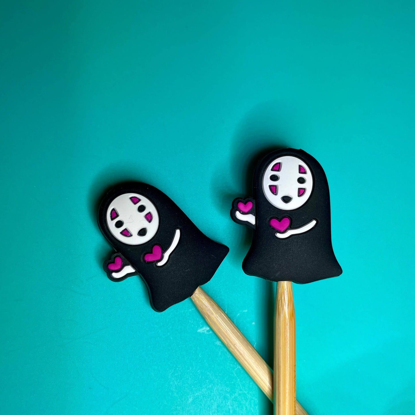 Kawaii Halloween Anime Silicone Gift for Knitters