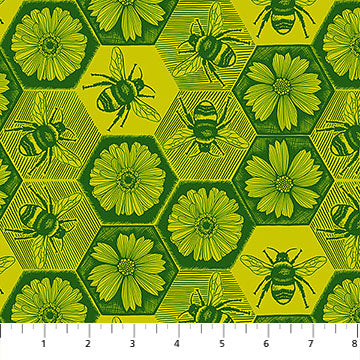 Northcott Indelible: Ink Citrus