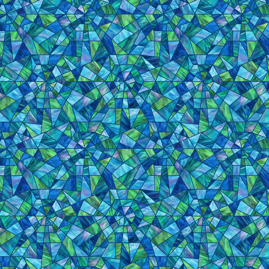 Northcott Risen Stained Glass fabric by the yard