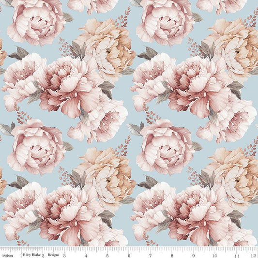 Daybreak on the Prairie Peonies Blue