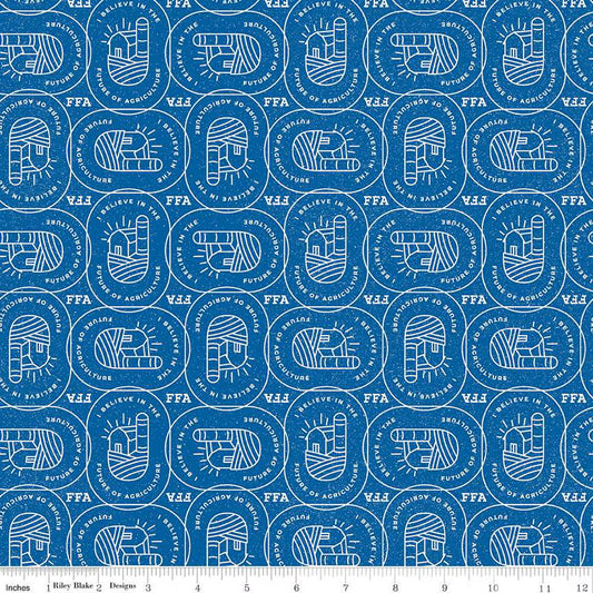 FFA Forever Blue 2 Farm Patch Blue