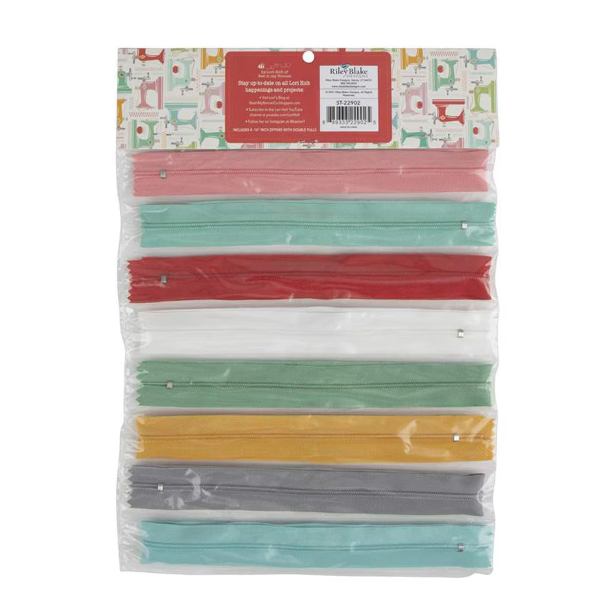 My Happy Place Home Décor Zippy Bags Panel with Happy Zippers