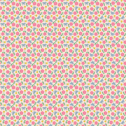 Hey Darlin Bright Pink - Bluebells and Buttercups by Poppie Cotton