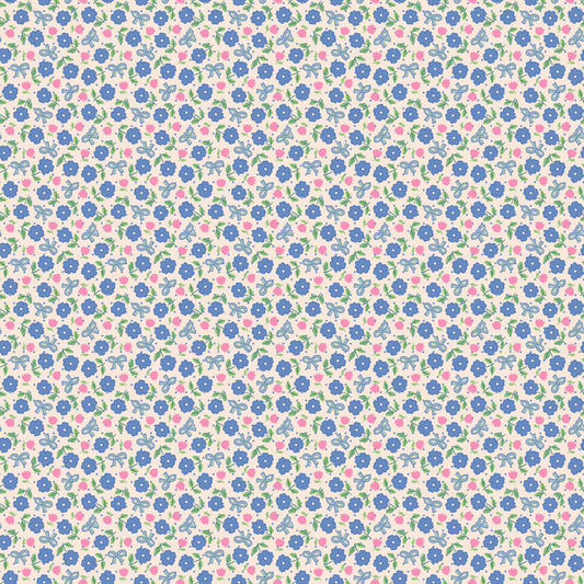 Hey Darlin Periwinkle - Bluebells and Buttercups by Poppie Cotton