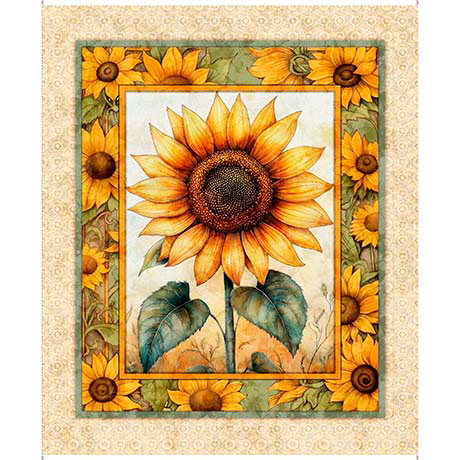 SUNFLOWER SERENADE SUNFLOWER SUNFLOWER PANEL