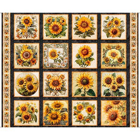 SUNFLOWER SERENADE SUNFLOWER PICTURE PATCHES