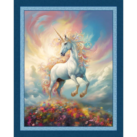 Unicorn Dreams Pillow Panel