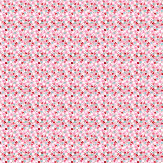 Smitten Chicken Wild Phlox Pink by Poppy Cotton