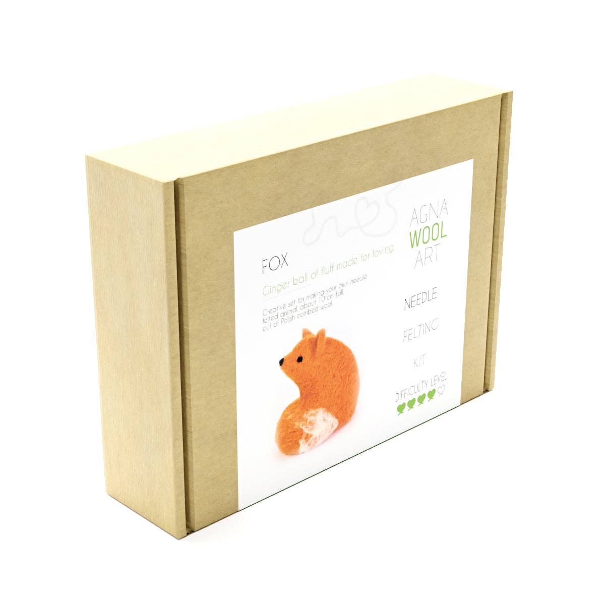 Fox, Needle Felting Kit