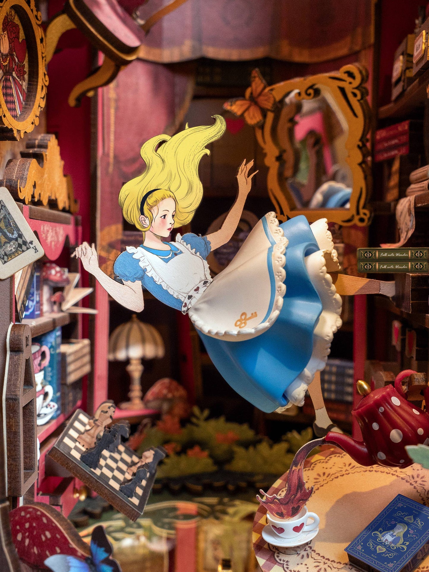 DIY Book Nook Kit: Fall into Wonder