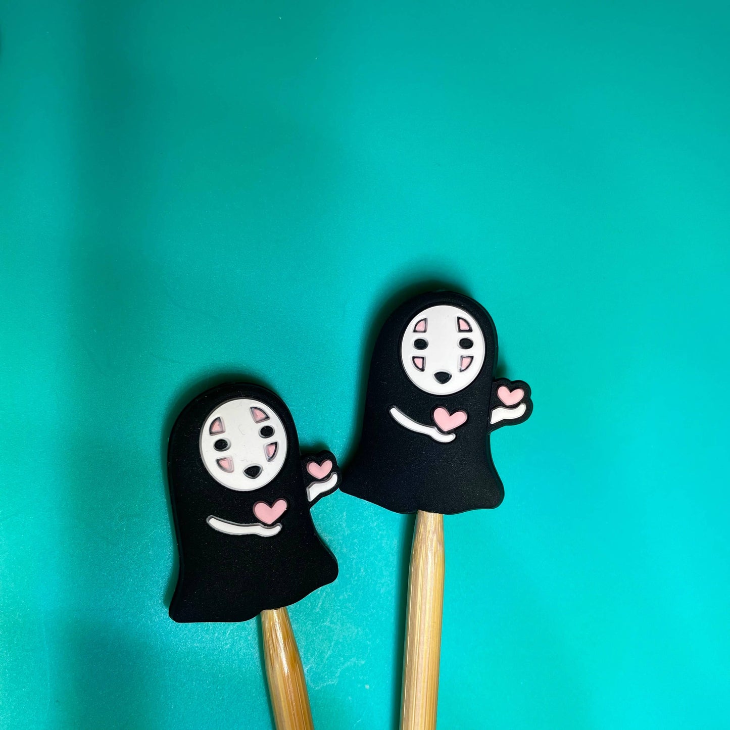 Kawaii Halloween Anime Silicone Gift for Knitters