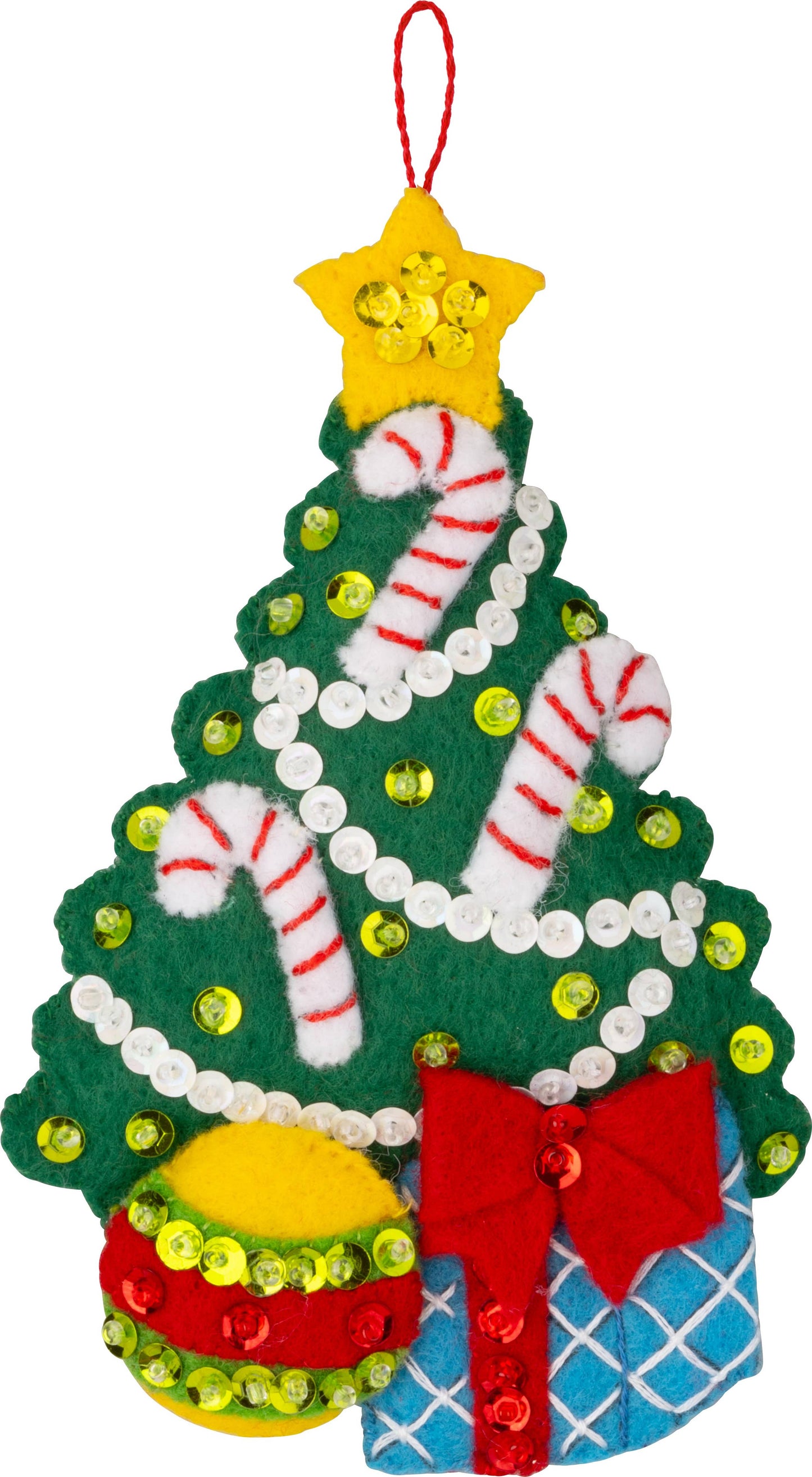 Bucilla ® Seasonal Felt Stocking Kit Christmas Tree Surprise