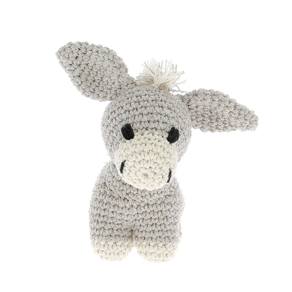 DIY Crochet kit Donkey Joe Eco Barbante Biscuit