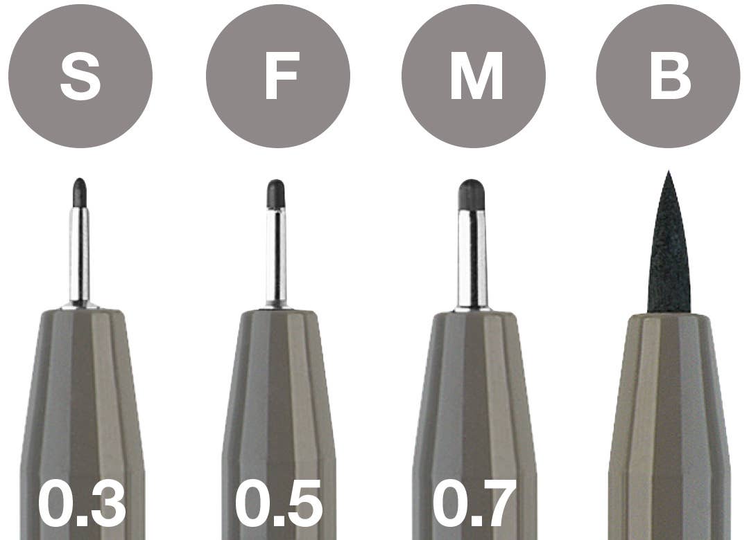 Pitt Artist Pen, #273 Warm Grey IV (S, F, M, B)