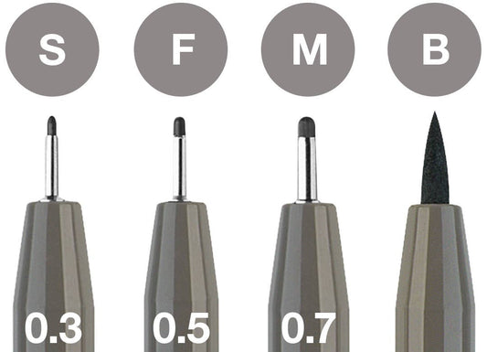 Pitt Artist Pen, #273 Warm Grey IV (S, F, M, B)