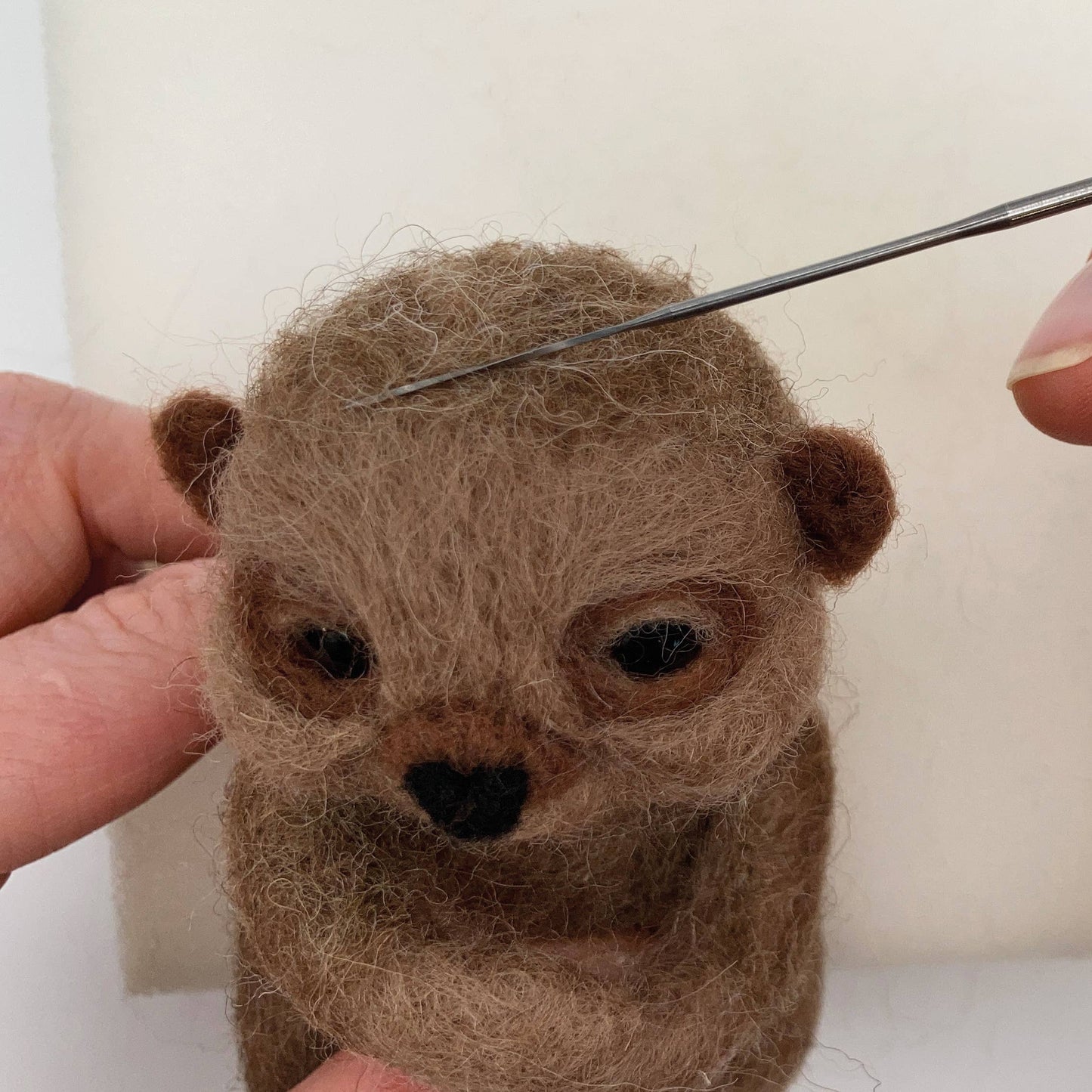 Needle Felting Kit, Baby Sloth