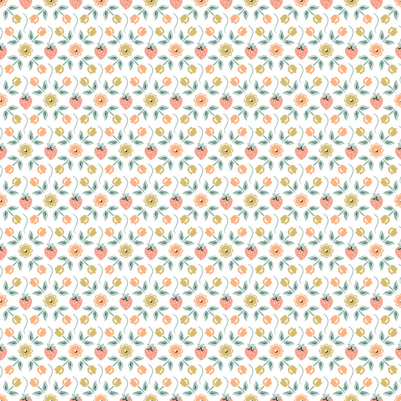 Poppie Cotton  Granny's Apron Yellow